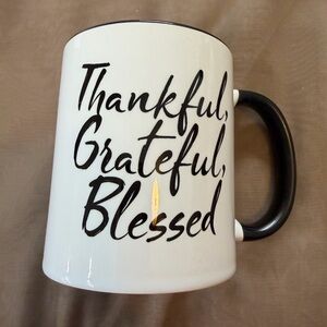 Black and White Inspirational Mug